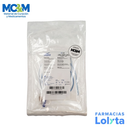 [3945] DRENAJE BLAKE SILICON 15FR C/TROKAR REF 2229 JOHNSON