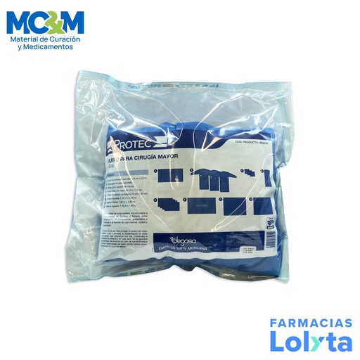 [362] EQUIPO PARA CIRUGIA MAYOR ESTERIL PROTEC DEGASA 0828040