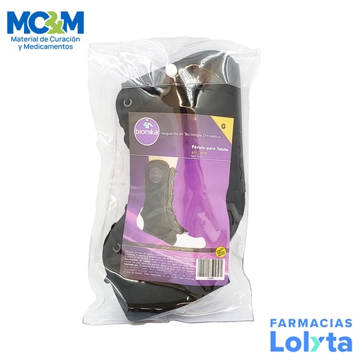[3118] FERULA PARA TOBILLO EN LONA GRANDE BIONIKA MH-502
