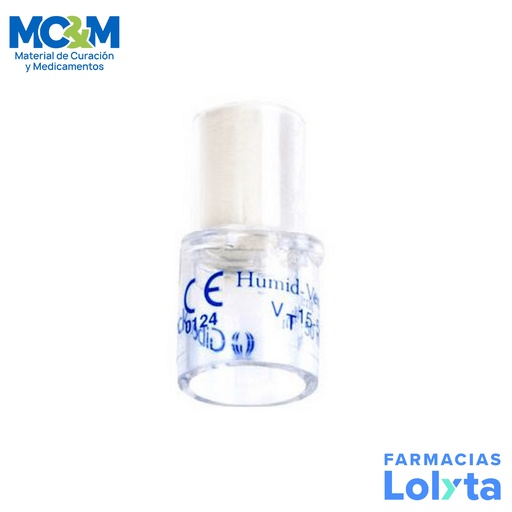 [980] FILTRO HUMIDIFICADOR INTERCAMBIADOR DE CALOR Y HUMEDAD NEONATAL HUMID-VENT MINI REF 10011 HUDSON (NARIZ ARTIFICIAL)