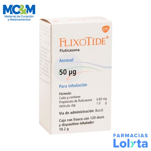 [1248] FLIXOTIDE AEROSOL 50 MCG FLUTICASONA C/120 DOSIS LAB GSK