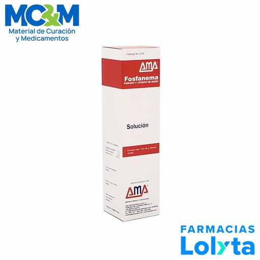 [2801] FOSFANEMA SOL ENEMA 133 ML FOSFATO Y CITRATO DE SODIO AMA