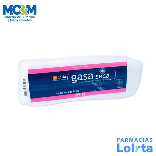 [433] GASA SIN MEDIO 10X10 C/200 GALIA