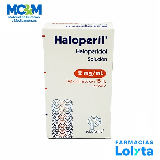 [1588] HALOPERIDOL SOL ORAL 2 MG/ML C/15 ML HALOPERIL LAB PSICOFARMA