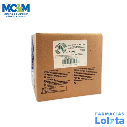 [497] JERINGA 1 ML 27 X 13 C/A C/200  DENTILAB