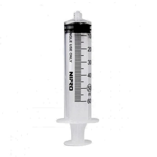 [4452] JERINGA 50 ML SIN AGUJA HIPODERMICA NIPRO