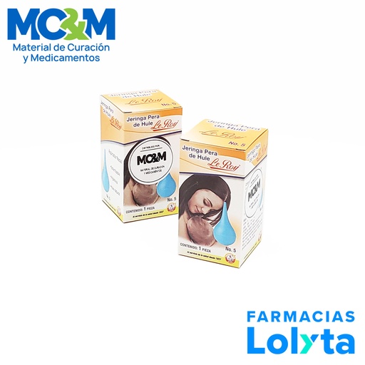 [3997] JERINGA PERA DE HULE #5 LEROY