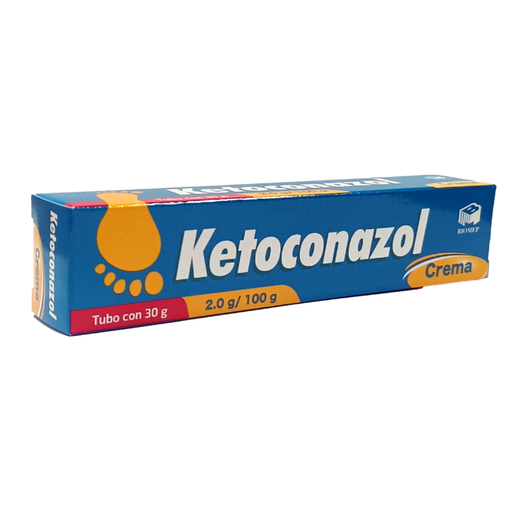 [510] KETOCONAZOL 2% CREMA 2 G/100 G TUBO C/30 G LAB BIOMEP