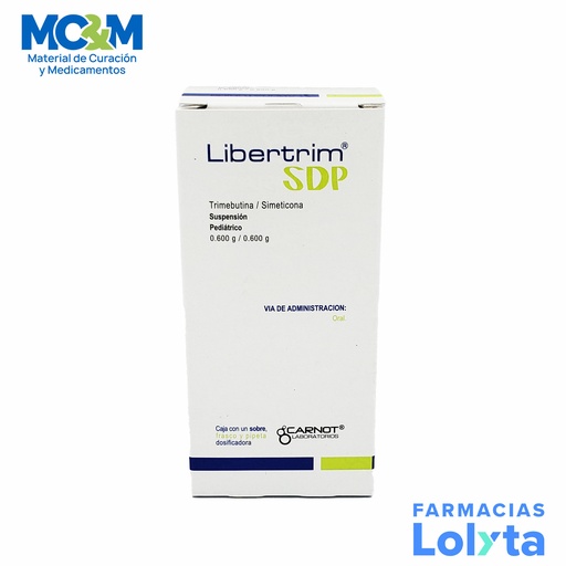 [1161] LIBERTRIM SDP SUSP PEDIATRICA 0.6/0.6 G/30 ML TRIMEBUTINA SIMETICONA LAB CARNOT