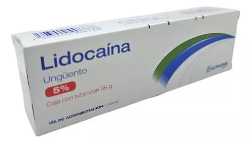 [530] LIDOCAINA UNGÜENTO 5% C/35 G LAB ALPHARMA