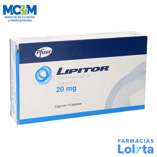 [533] LIPITOR 20 MG C/15 TAB ATORVASTATINA LAB PFIZER