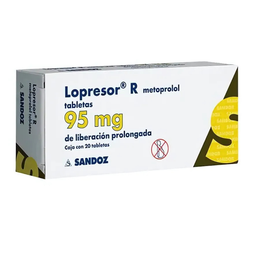 [502] LOPRESOR R 95 MG C/20 TAB LP METOPROLOL LAB SANDOZ