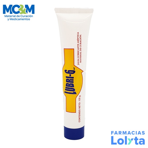 [2798] LUBRI-6 135 G JALEA LUBRICANTE ASEPTICA ALTAMIRANO