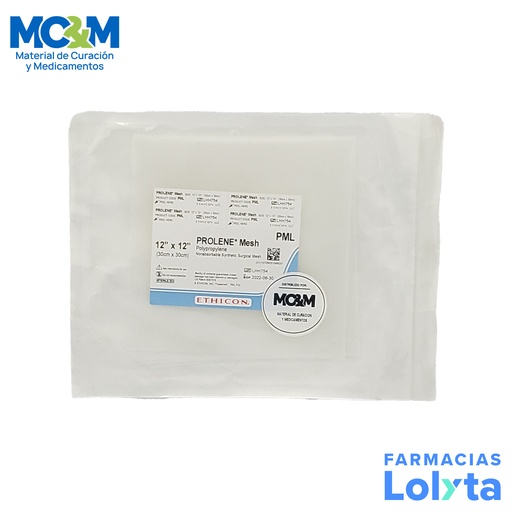 [3797] MALLA PROLENE MESH 30CMX30CM ETHICON JOHNSON