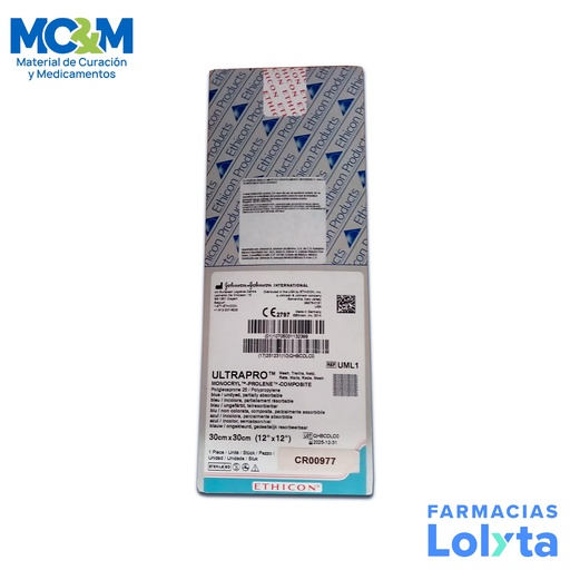[548] MALLA ULTRAPRO 30 X 30 CM JOHNSON