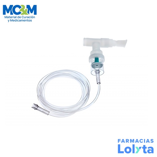 [611] MICRONEBULIZADOR MICRO-MIST CON TUBO EN T Y BOQUILLA SALTER LABS