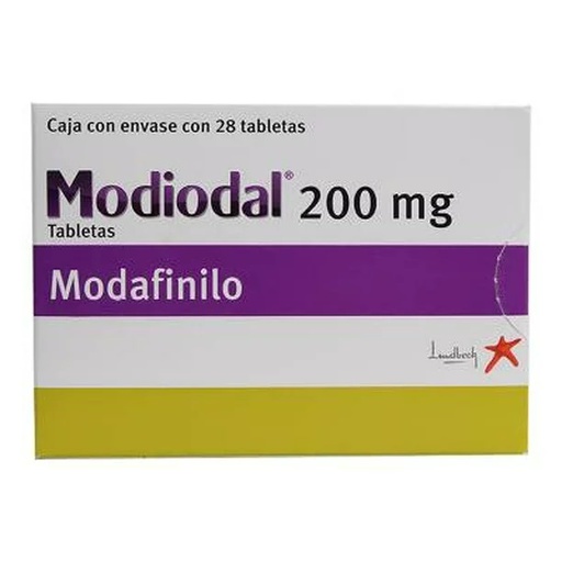 [1074] MODIODAL 200 MG C/28 TAB MODAFINILO LAB LUNDBECK