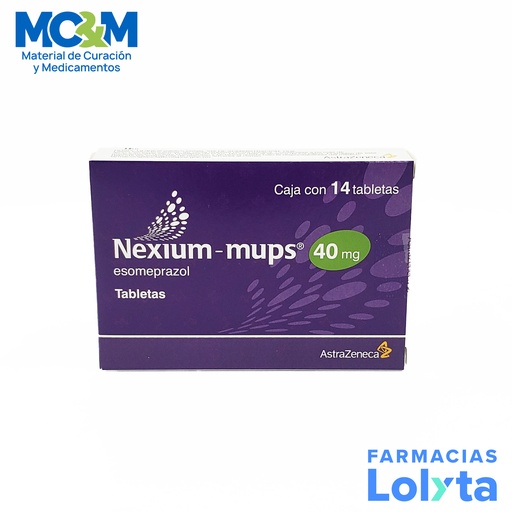 [1147] NEXIUM-MUPS 40 MG C/14 TAB ESOMEPRAZOL LAB ASTRAZENECA