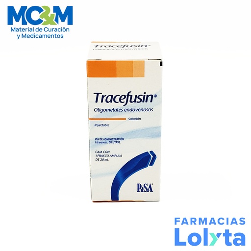 [2252] OLIGOMETALES ENDOVENOS SOL INY 20 ML TRACEFUSIN LAB PISA