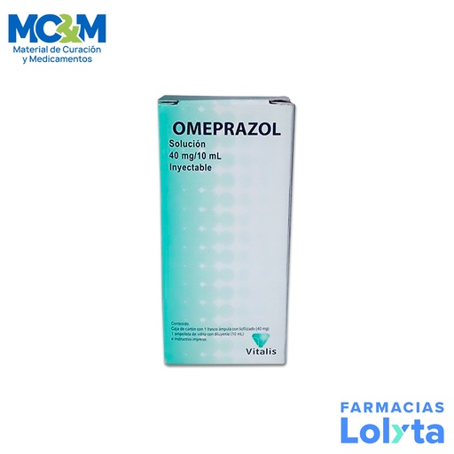 [633] OMEPRAZOL SOL INY 40 MG/10 ML LAB VITALIS