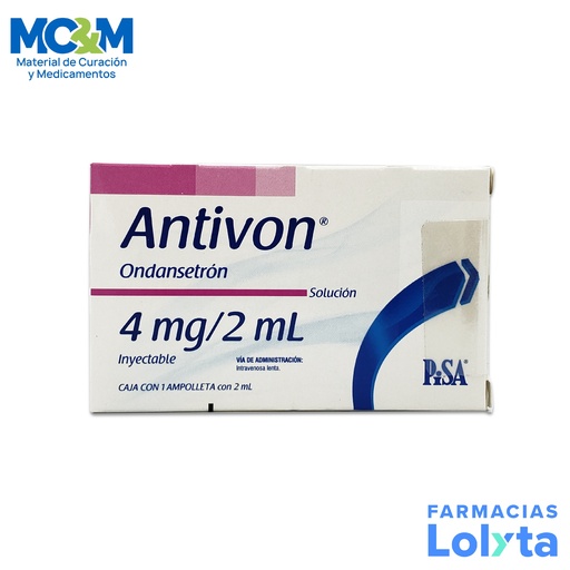 [2265] ONDANSETRON SOL INY 4MG/2ML ANTIVON LAB PISA