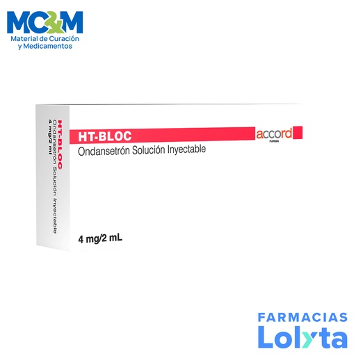 [2603] ONDANSETRON SOL INY 4 MG/2 ML HT-BLOC LAB ACCORD