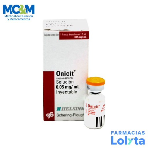 [235] ONICIT SOL INY .05MG/ML C/1 FRASCO AMPULA  PALONOSETRON LAB SHERING PLOUGH