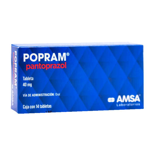 [640] PANTOPRAZOL 40 MG C/14 TAB POPRAM LAB AMSA