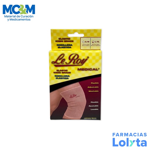 [696] RODILLERA ELASTICA GRANDE/EXTRA GRANDE LEROY