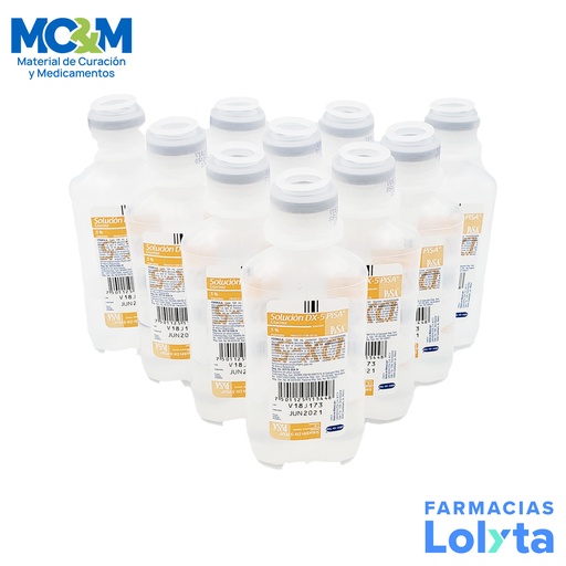 [2666] GLUCOSA 5% SOL INY 50 ML SOLUCION DX-5 LAB PISA