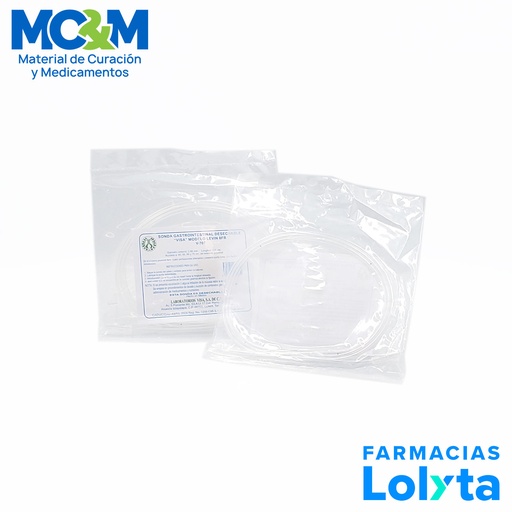 [4363] SONDA GASTROINTESTINAL T/LEVIN CAL 08 FR V-707 VISA
