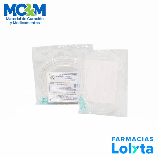 [4367] SONDA GASTROINTESTINAL T/LEVIN CAL 16 FR V-711 VISA