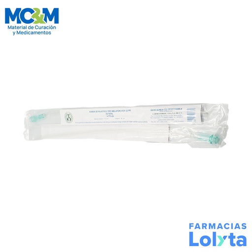 [4376] SONDA NELATON #22 FR TRANSPARENTE VISA V-773-22