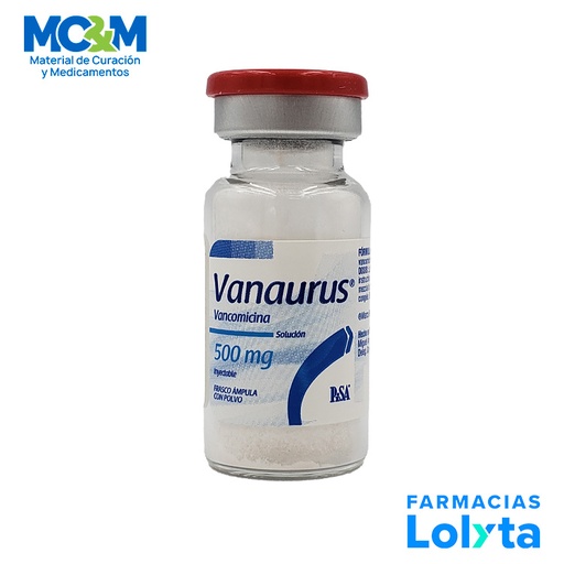 [2675] VANCOMICINA SOL INY 500 MG VANAURUS LAB PISA