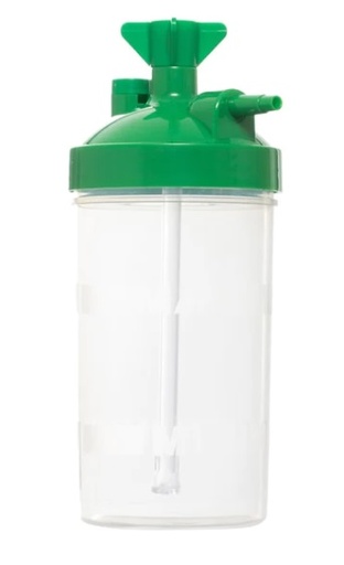 [941] VASO HUMIDIFICADOR 17-V TAPA VERDE 500 ML OXISET EQUIMEDGL