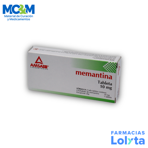 [1254] MEMANTINA 10 MG C/30 TAB LAB AMSA