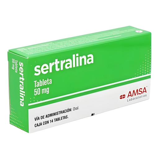 [1313] SERTRALINA 50 MG C/14 TAB LAB AMSA