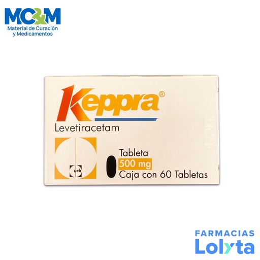 [1323] KEPPRA 500 MG C/60 TAB LEVETIRACETAM LAB UCB PHARMA