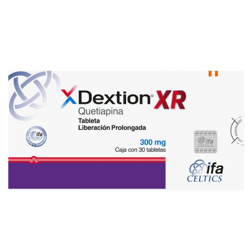 [1467] DEXTION XR 300 MG C/30 TAB LP QUETIAPINA LAB IFA CELTICS