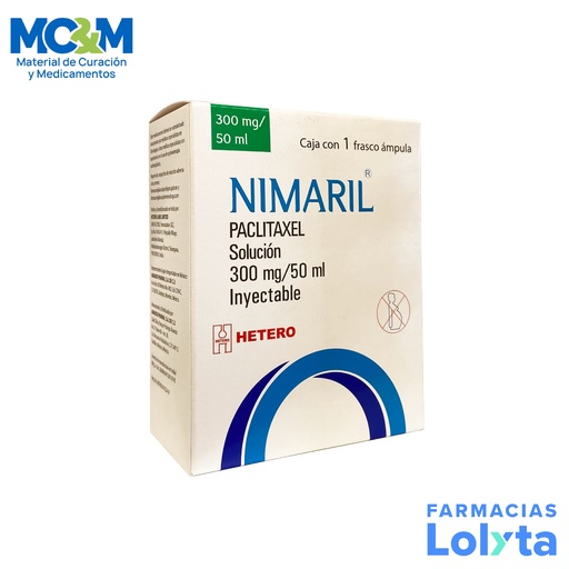 [1503] PACLITAXEL SOL INY 300 MG/50 ML NIMARIL LAB HETERO