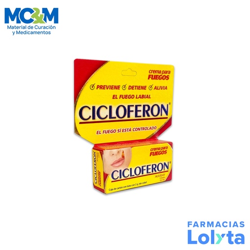 [1529] CICLOFERON CREMA 5% C/2G ACICLOVIR LAB LIOMONT