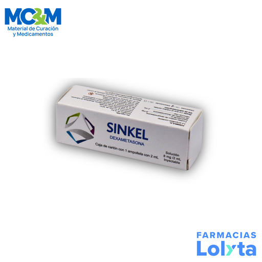[1605] DEXAMETASONA SOL INY 8 MG/2 ML SINKEL LAB DANKEL MEDICAL