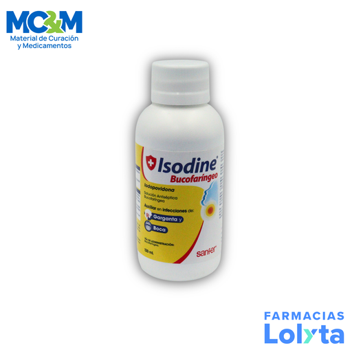 [1778] ISODINE BUCOFARINGEO C/120 ML IODOPOVIDONA LAB SANFER