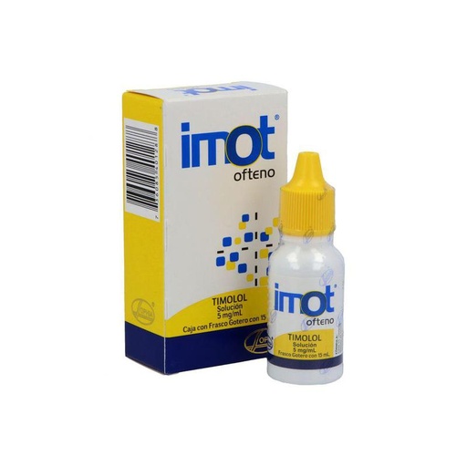 [1797] IMOT OFTENO SOL OFTALMICA 5MG/ML C/15 ML TIMOLOL LAB SOPHIA