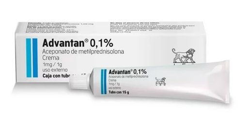 [1835] ADVANTAN CREMA 0.1% C/15 G METILPREDNISOLONA LAB LEO PHARMA