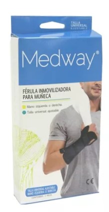 [2775] FERULA PARA MUÑECA IZQUIERDA/DERECHA UNIVERSAL MEDWAY