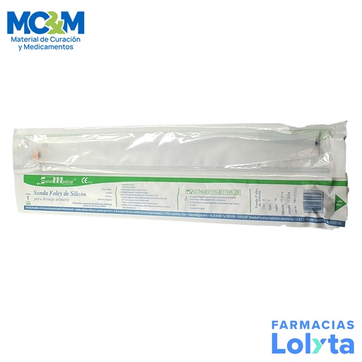 [2779] SONDA FOLEY SILICON 16 FR 5 CC SENSIMEDICAL