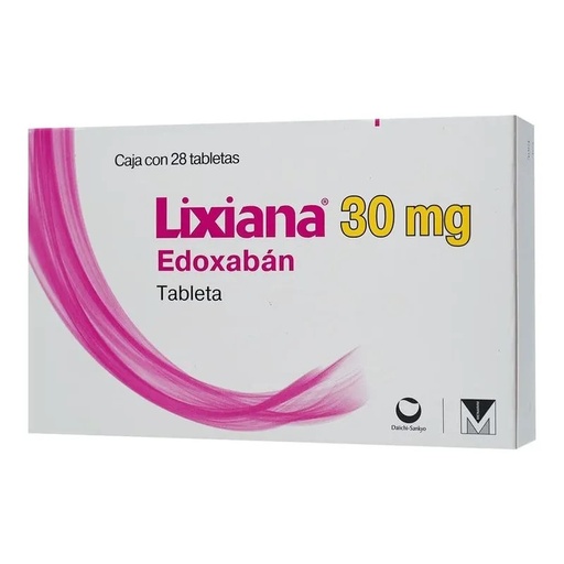 [2883] LIXIANA 30 MG C/28 TAB EDOXABAN LAB A. MENARINI