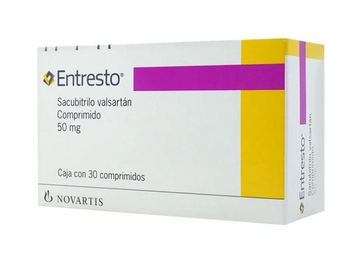 [2886] ENTRESTO 50 MG C/30 COMPRIMIDOS SACUBITRILO VALSARTAN LAB NOVARTIS
