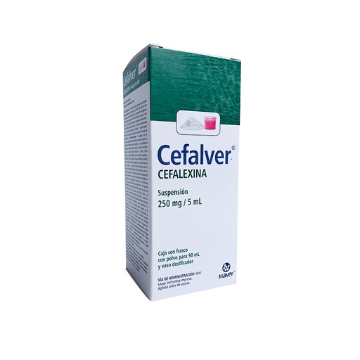[2043] CEFALEXINA SUSP 250MG/5ML C/90ML CEFALVER LAB MAVER